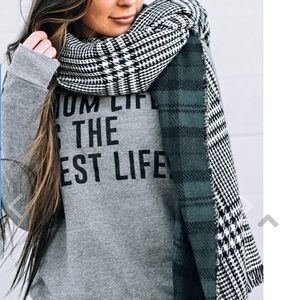 Green Plaid Scarf 🧣